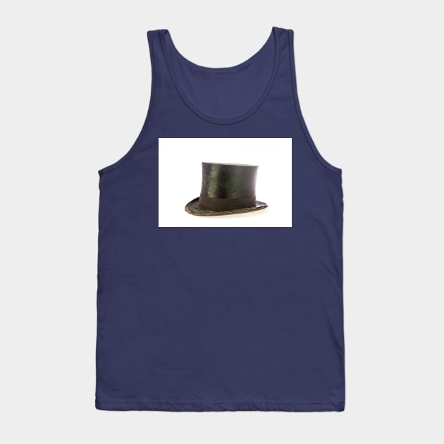 Black Top Hat Tank Top by tommysphotos